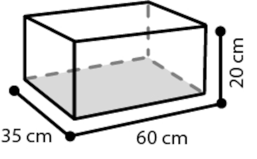 Trias 60x35x20cm