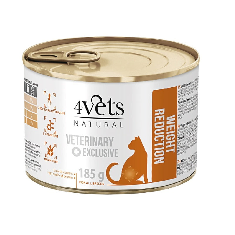 4vets gat weight reduccion 185 g Imatge principal del producte