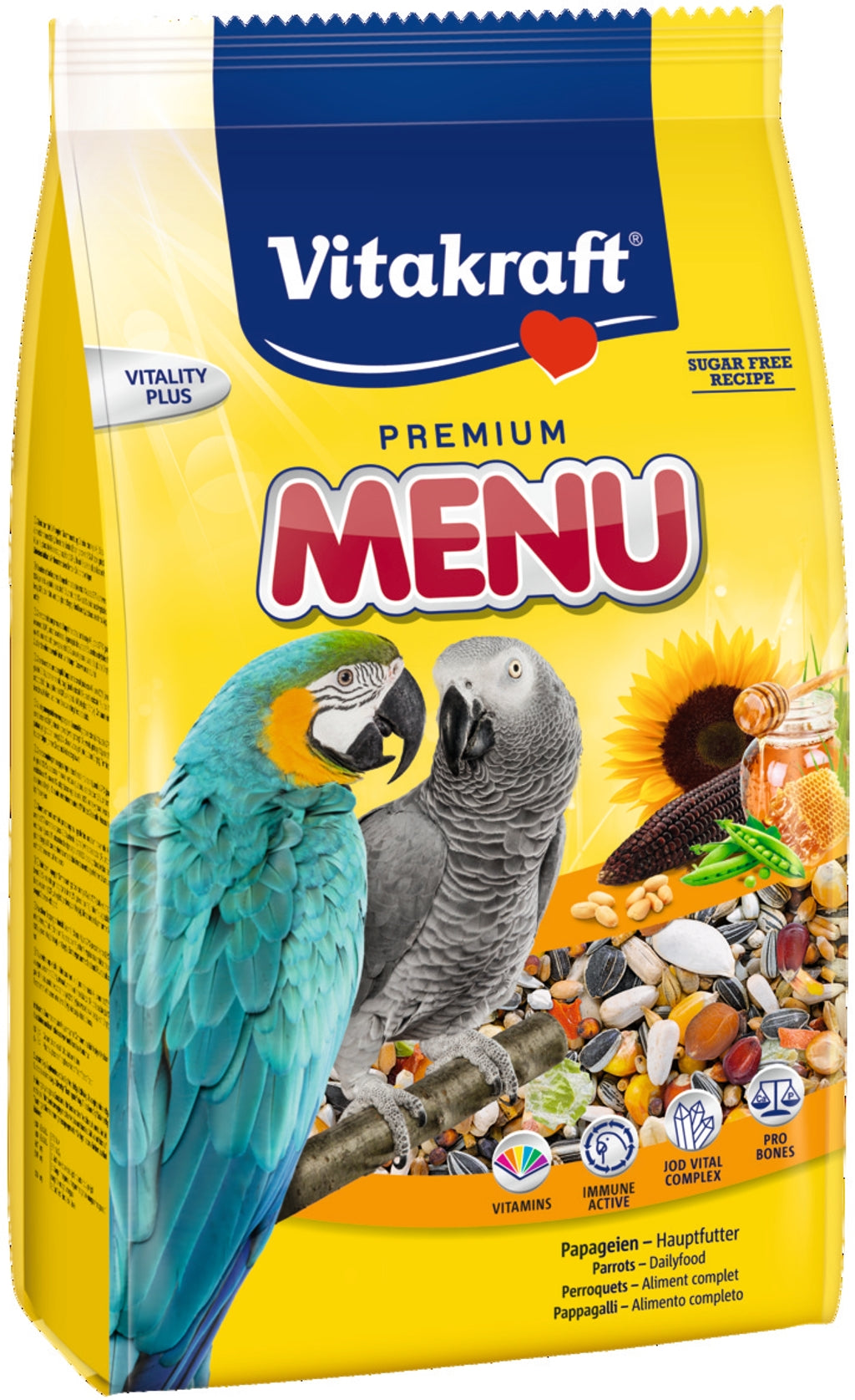 Menú loros premium 1 kg Imatge principal del producte