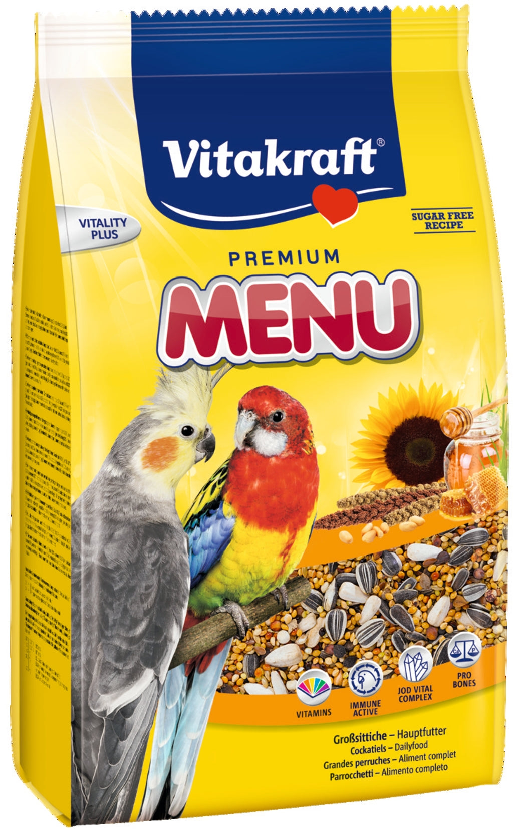 Menú cotorras 1 kg Imatge principal del producte