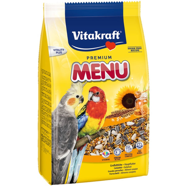 Menú cotorras 1kg