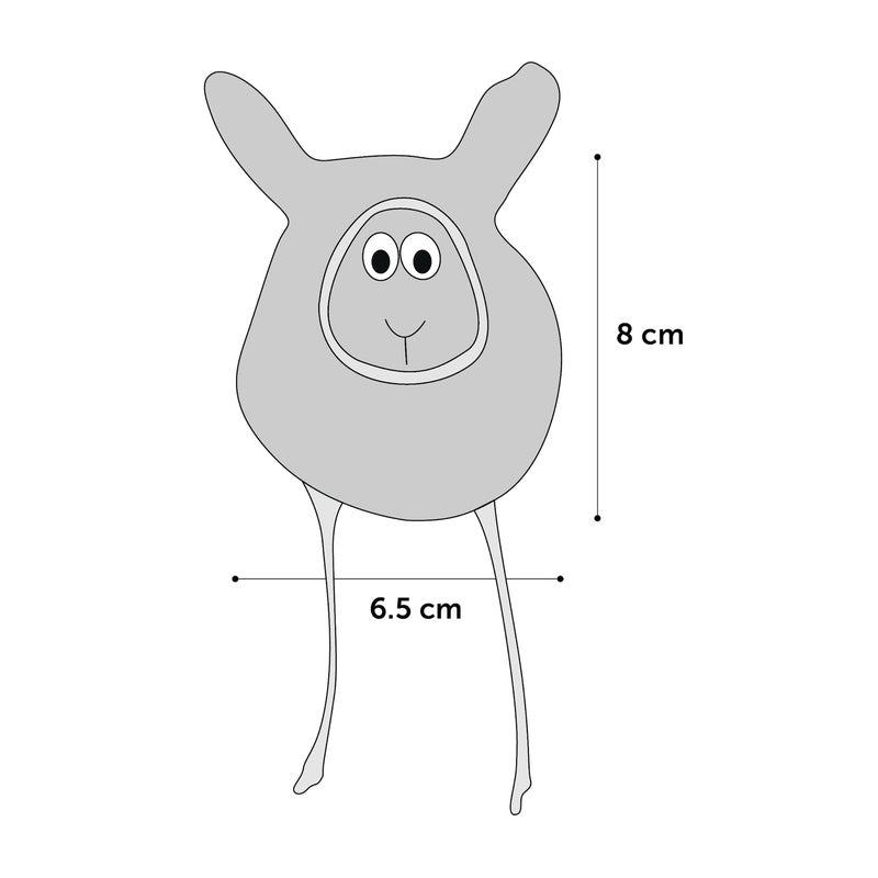 ovejas 16 cm assortit (1un)