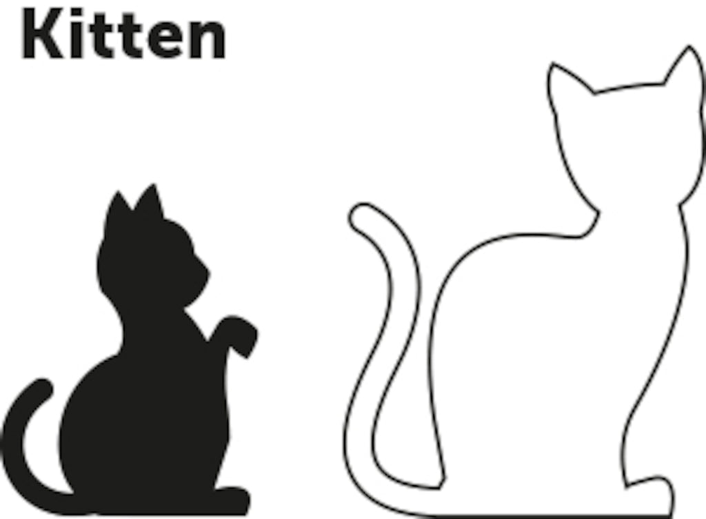 kitten ziggi negro 15-22cm 10mm