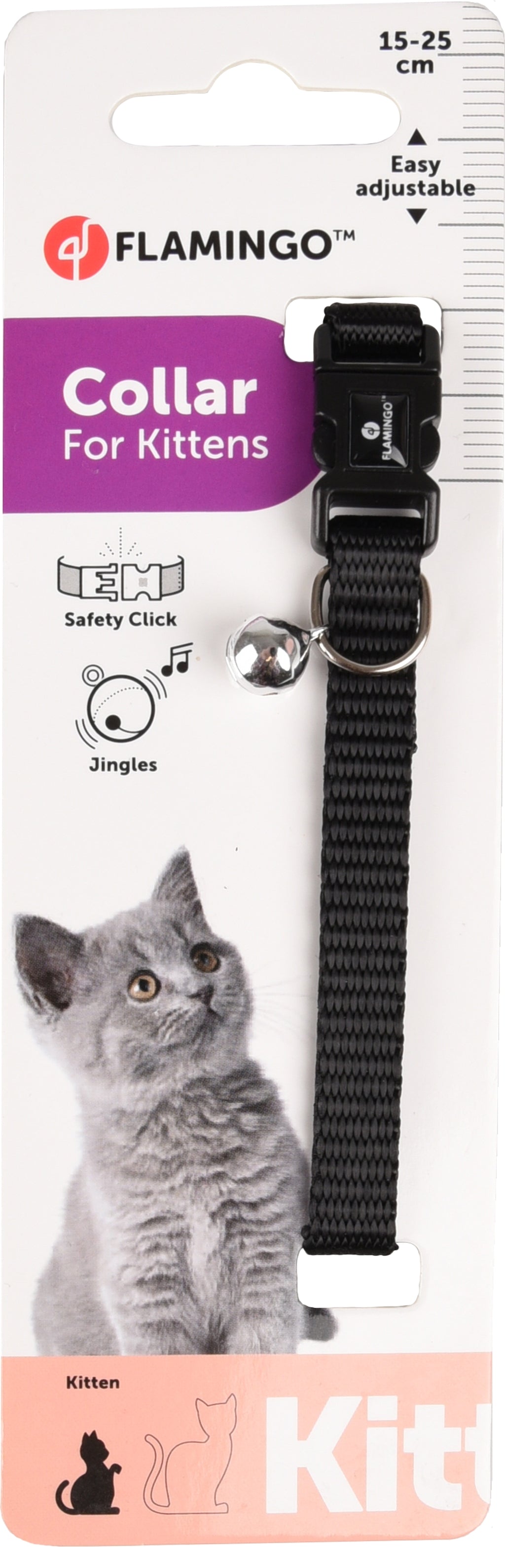 kitten ziggi negro 15-22cm 10mm
