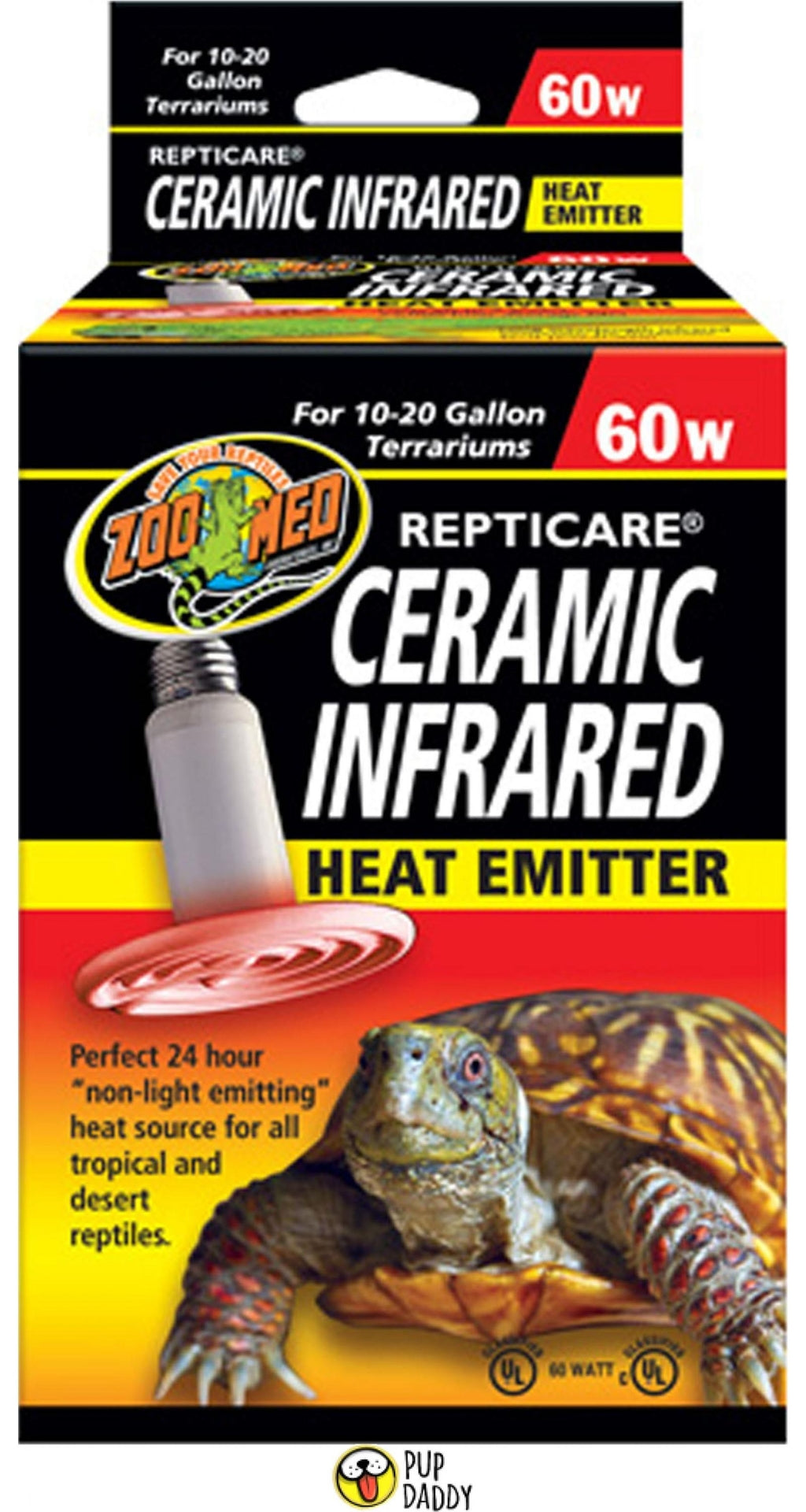 bombilla cerámica calor