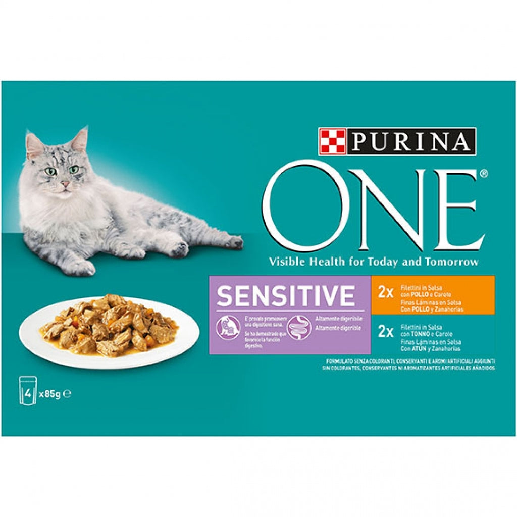 gato sensitive multipack 4x85gr Imagen principal del producto