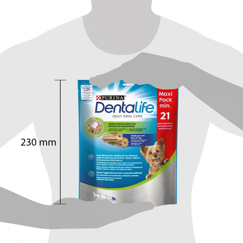 perro mini Dentalife pack 207gr (21un)