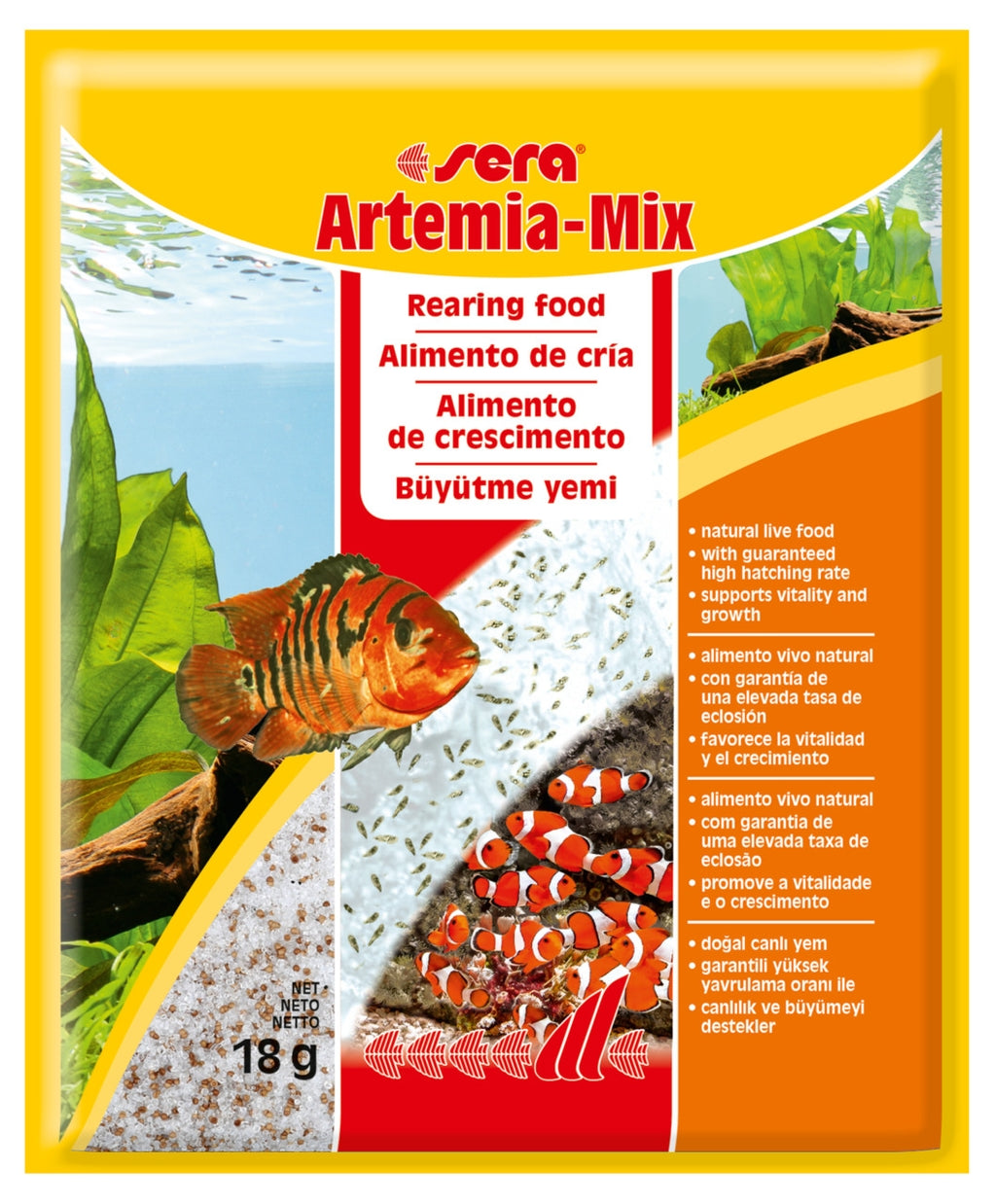 Artemia mix 18gr Imagen principal del producto
