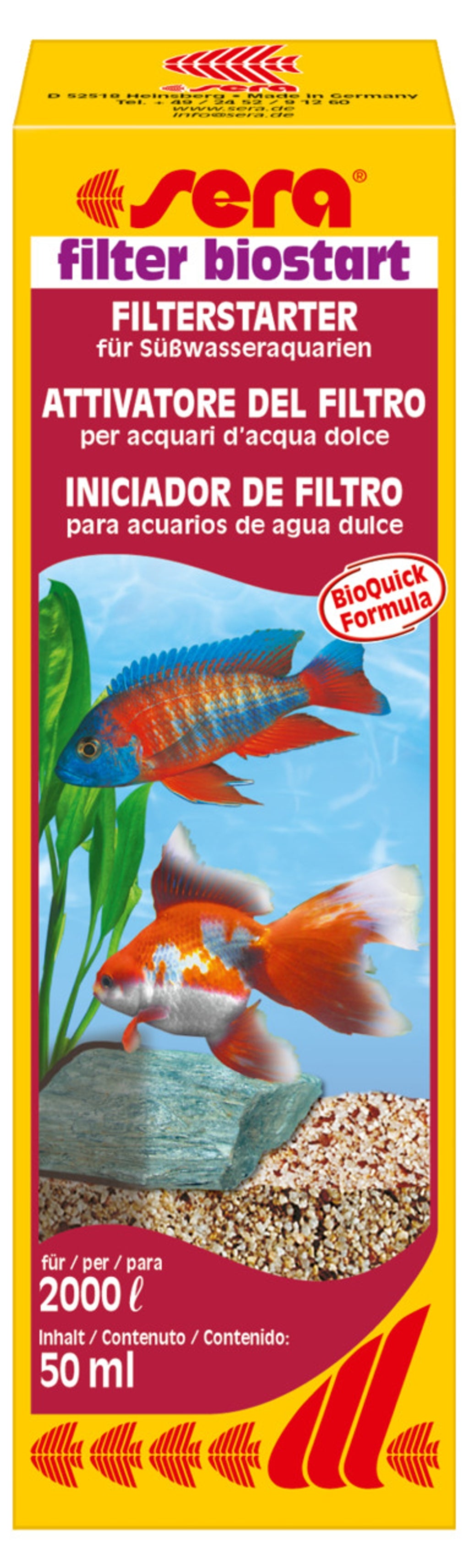 Filter biostart 50ml Imagen principal del producto
