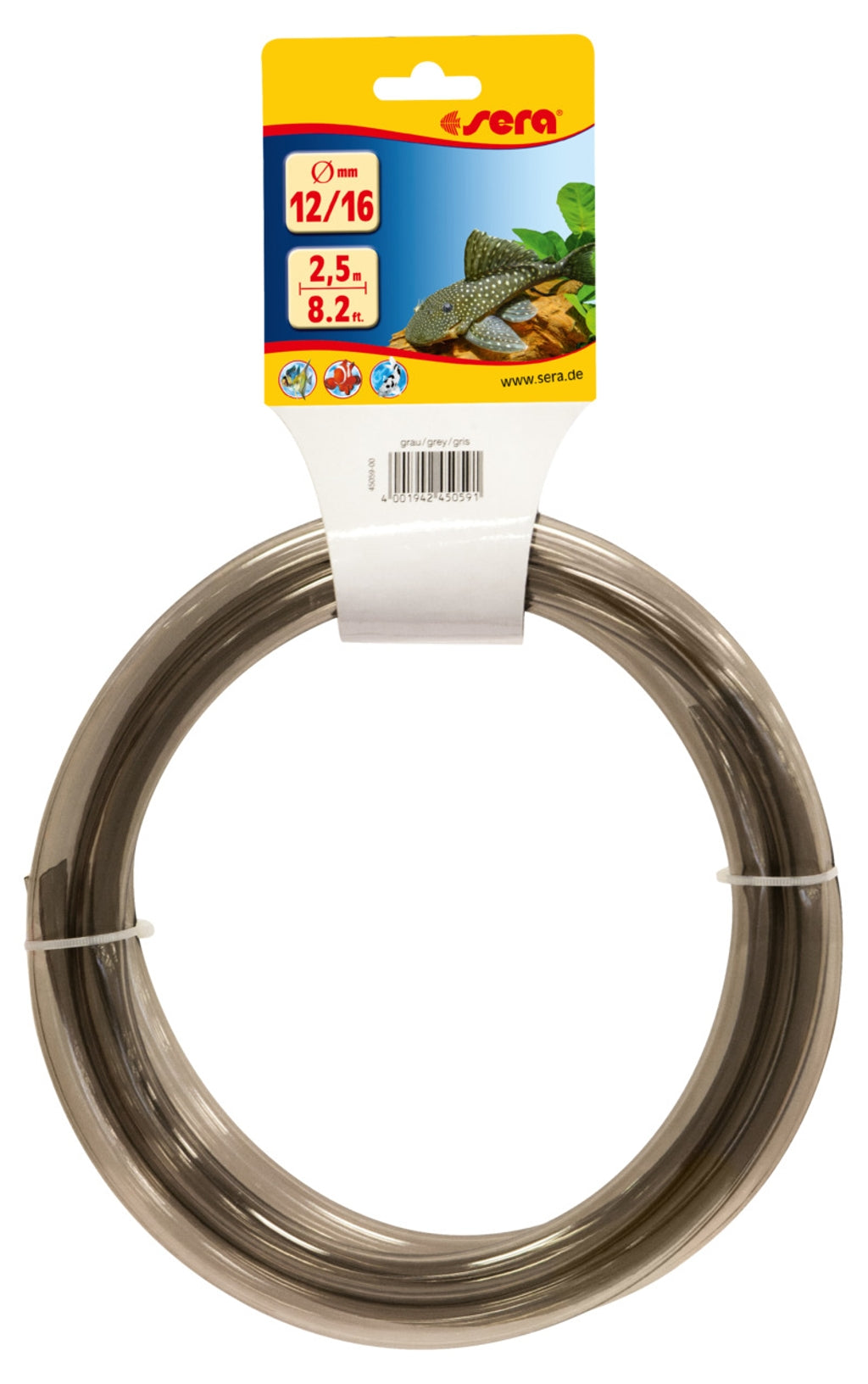 Tubo 12/16 gris (2,5m)