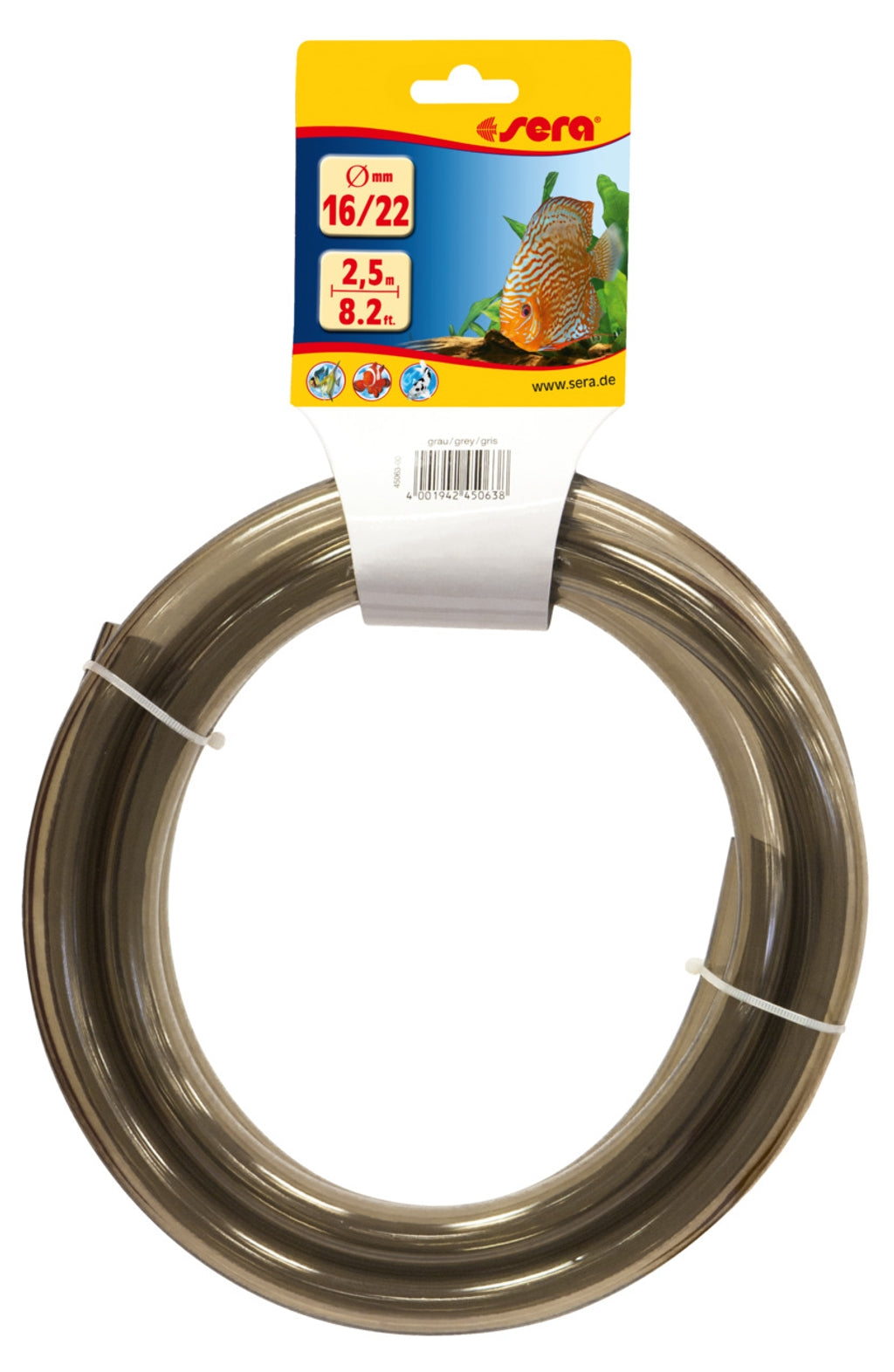 Tubo 16/22 gris (2,5m)