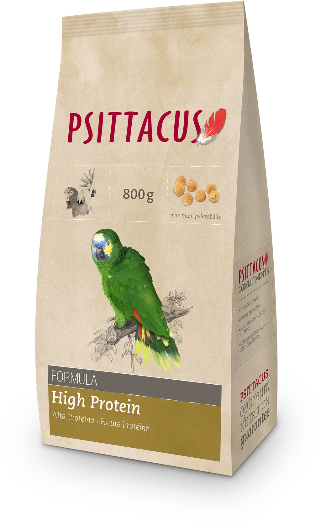Psittacus Lloros Manteniment Proteïna Imatge secundària del producte
