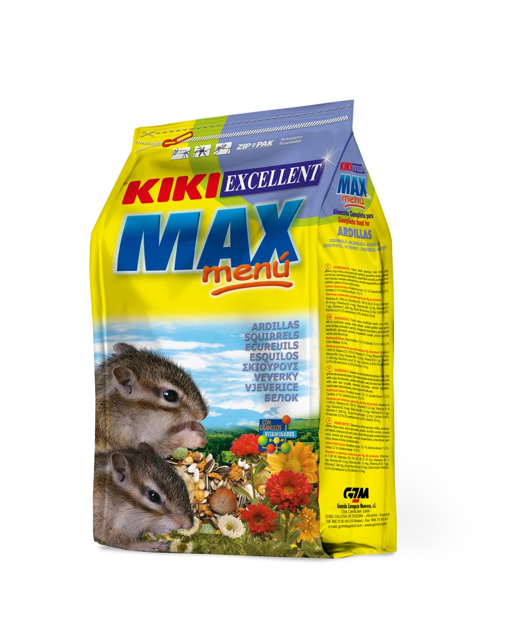 ardillas 800gr Imagen principal del producto