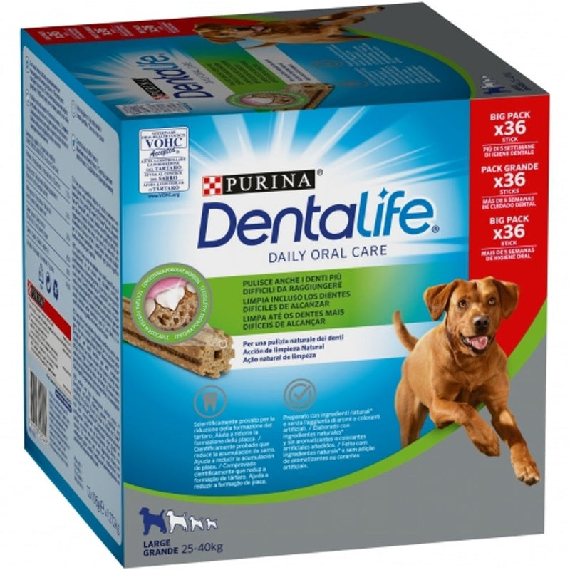perro grande Dentalife pack (36un)