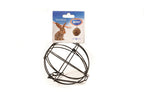 Bola metálica snack roedores 12cm