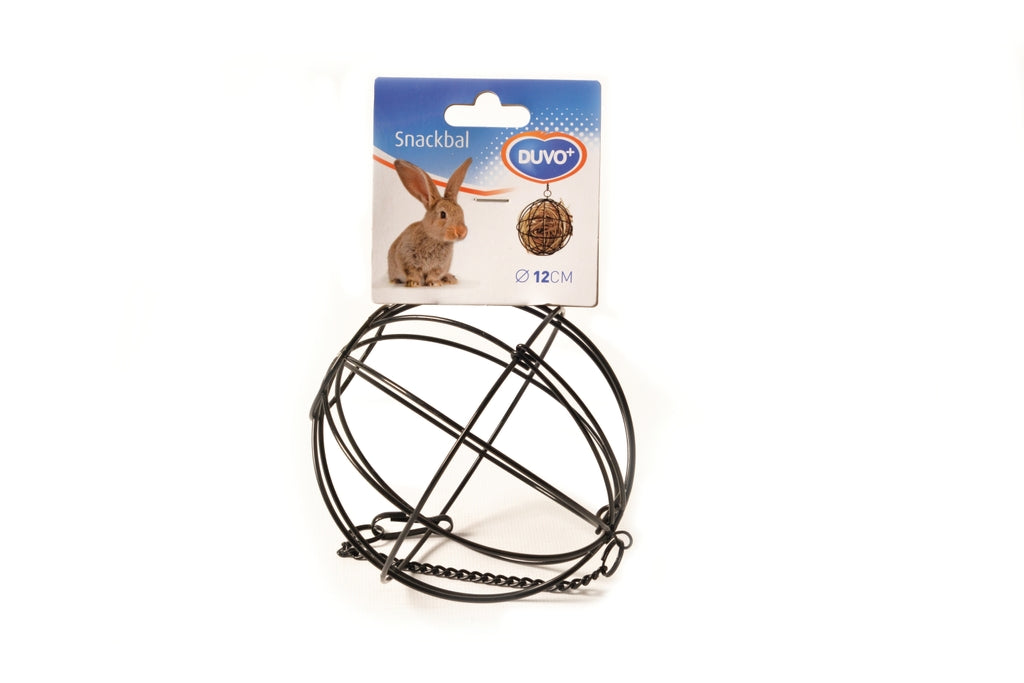 Bola metálica snack roedores 12cm