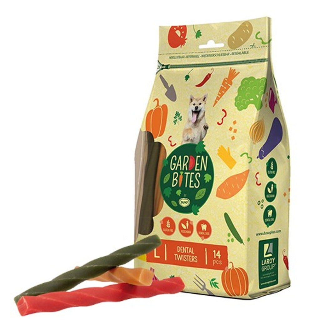 green twisters L (14un) 16cm 420gr