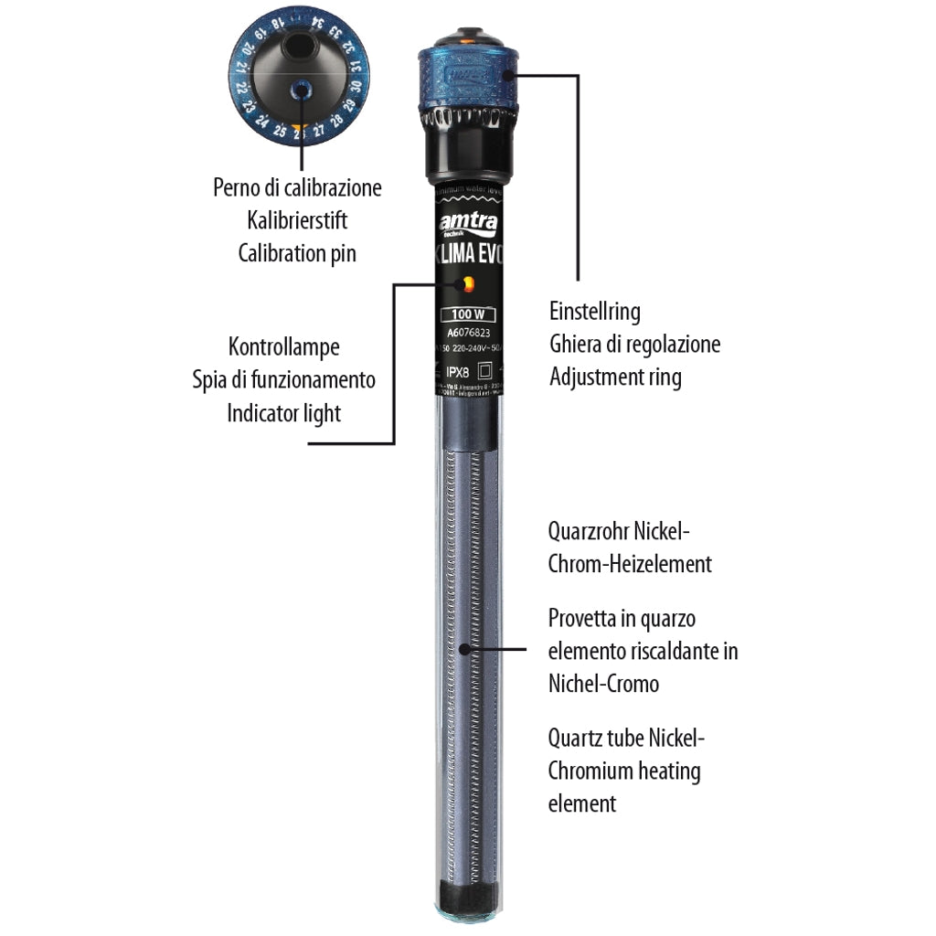 escalfador Klima evo 100w