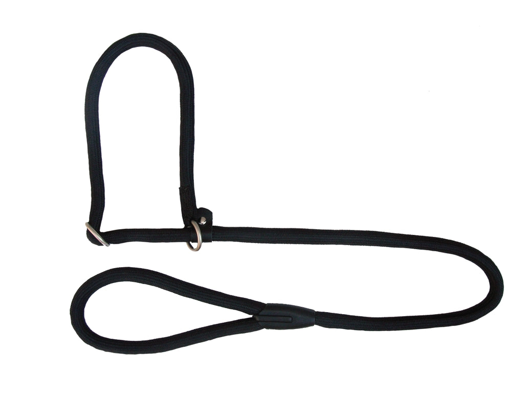 amb collar negre 8mmx120cm