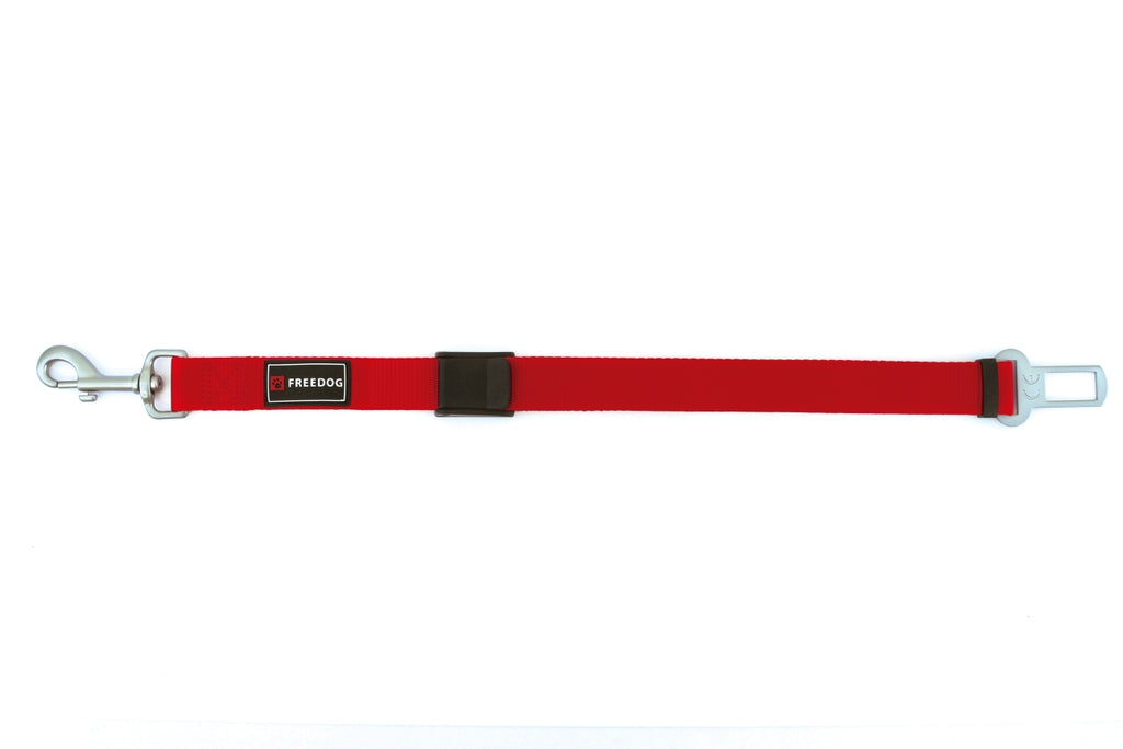 cinturón 25mmx36/56cm rojo