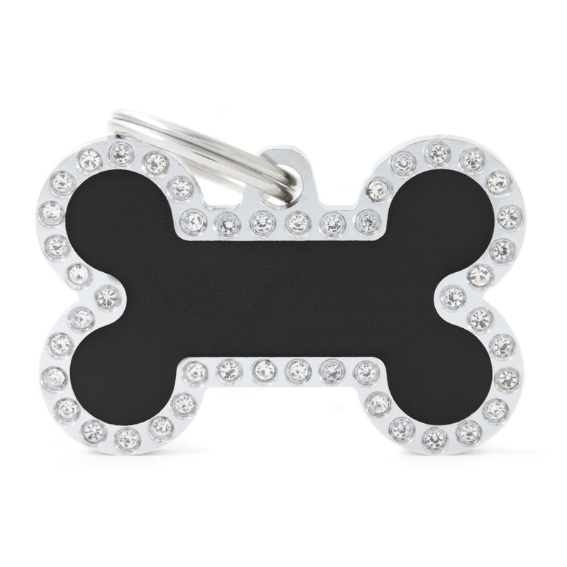 Glam hueso negro grande