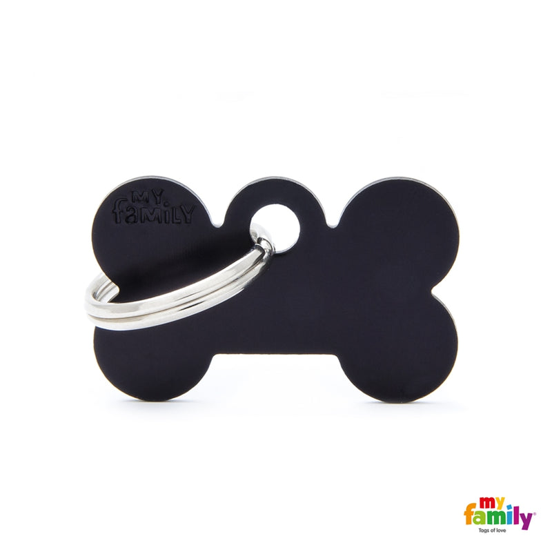 Basic aluminio hueso S negro
