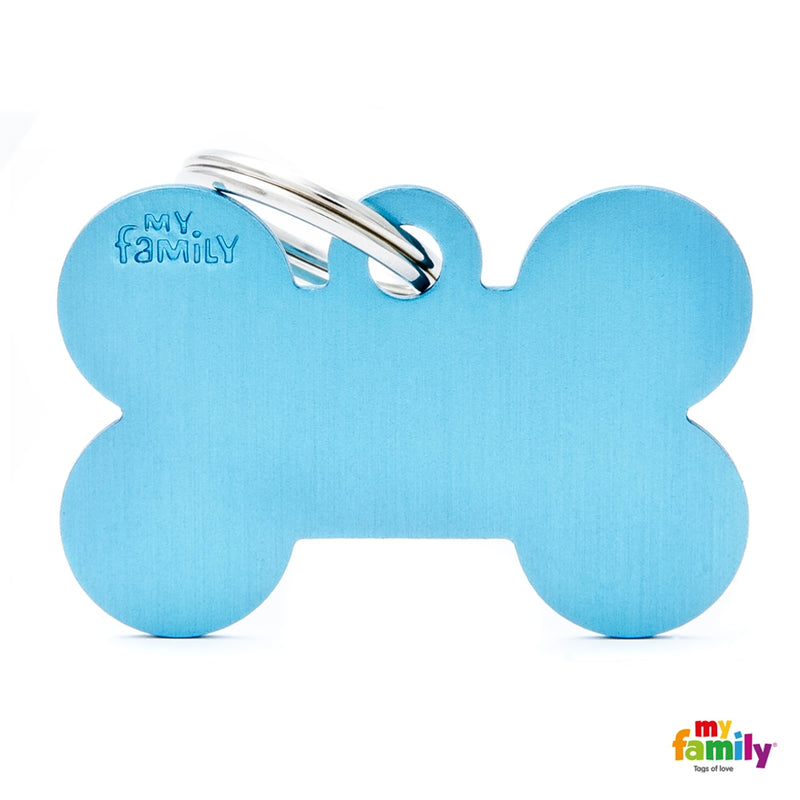 Basic aluminio hueso L azul cielo