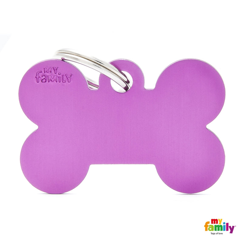 Basic aluminio hueso L lila