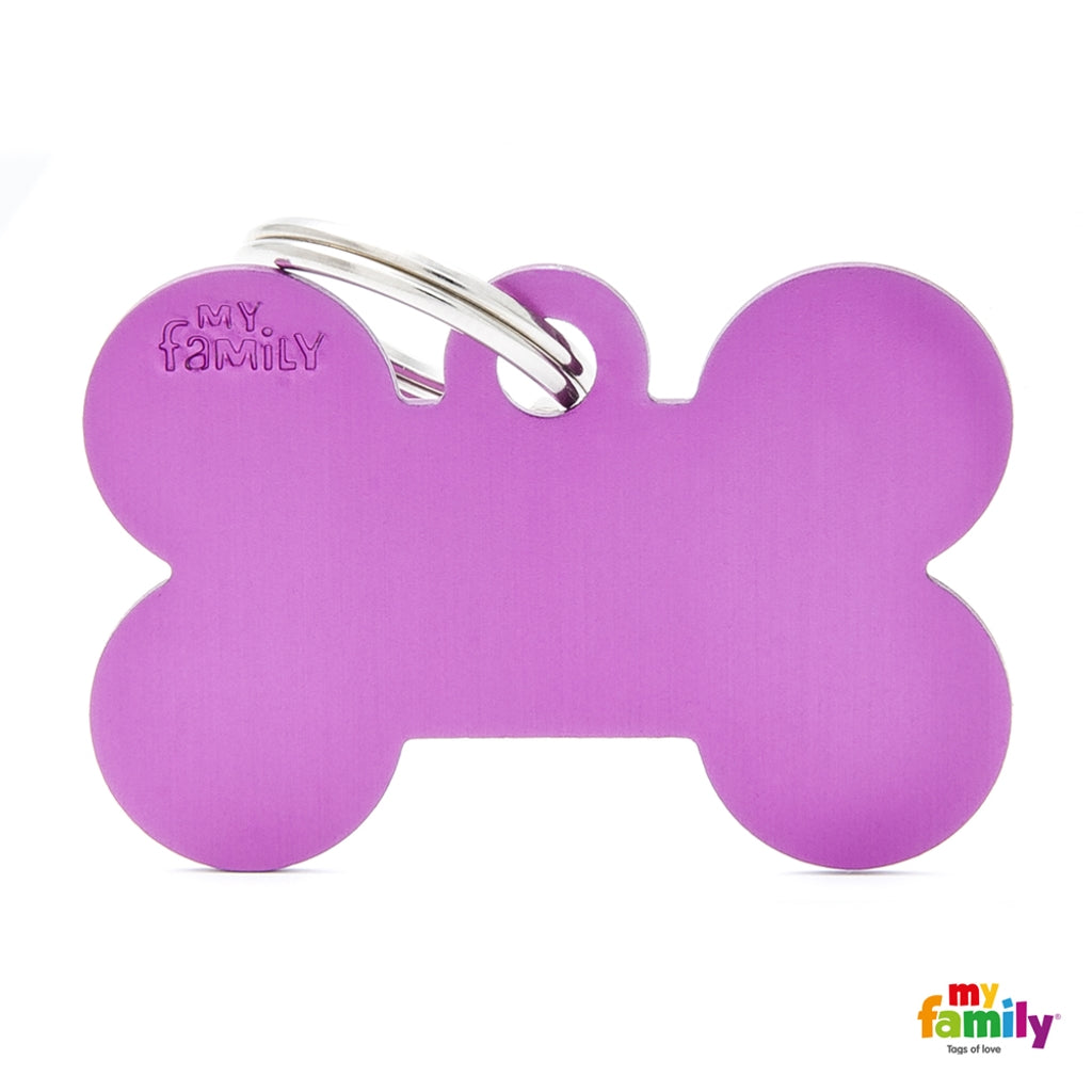 Basic aluminio hueso L lila