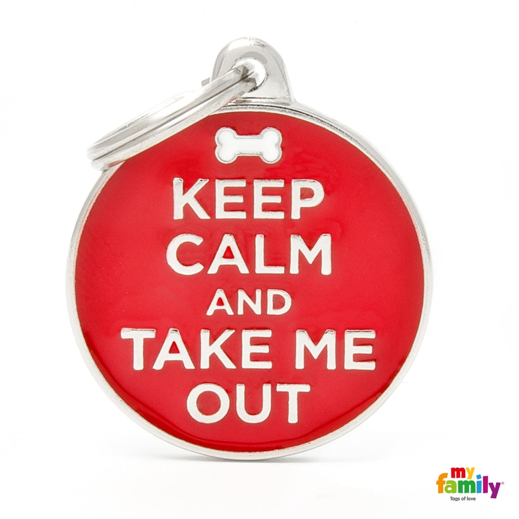 Charms keep calm/out