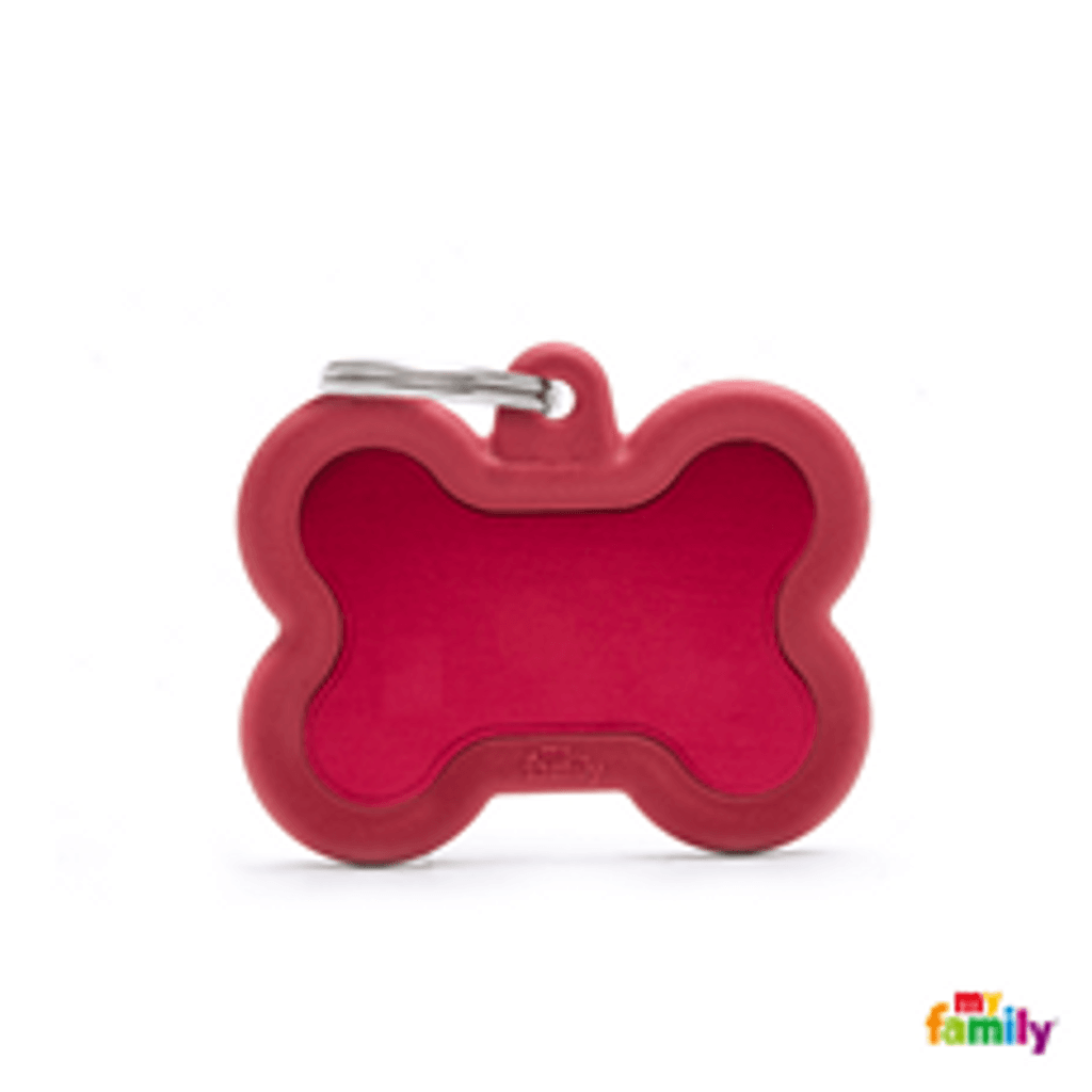 hueso rojo alum goma