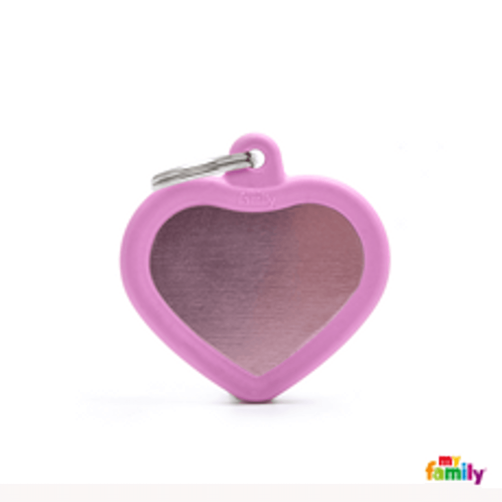 corazon rosa alum goma Imagen principal del producto