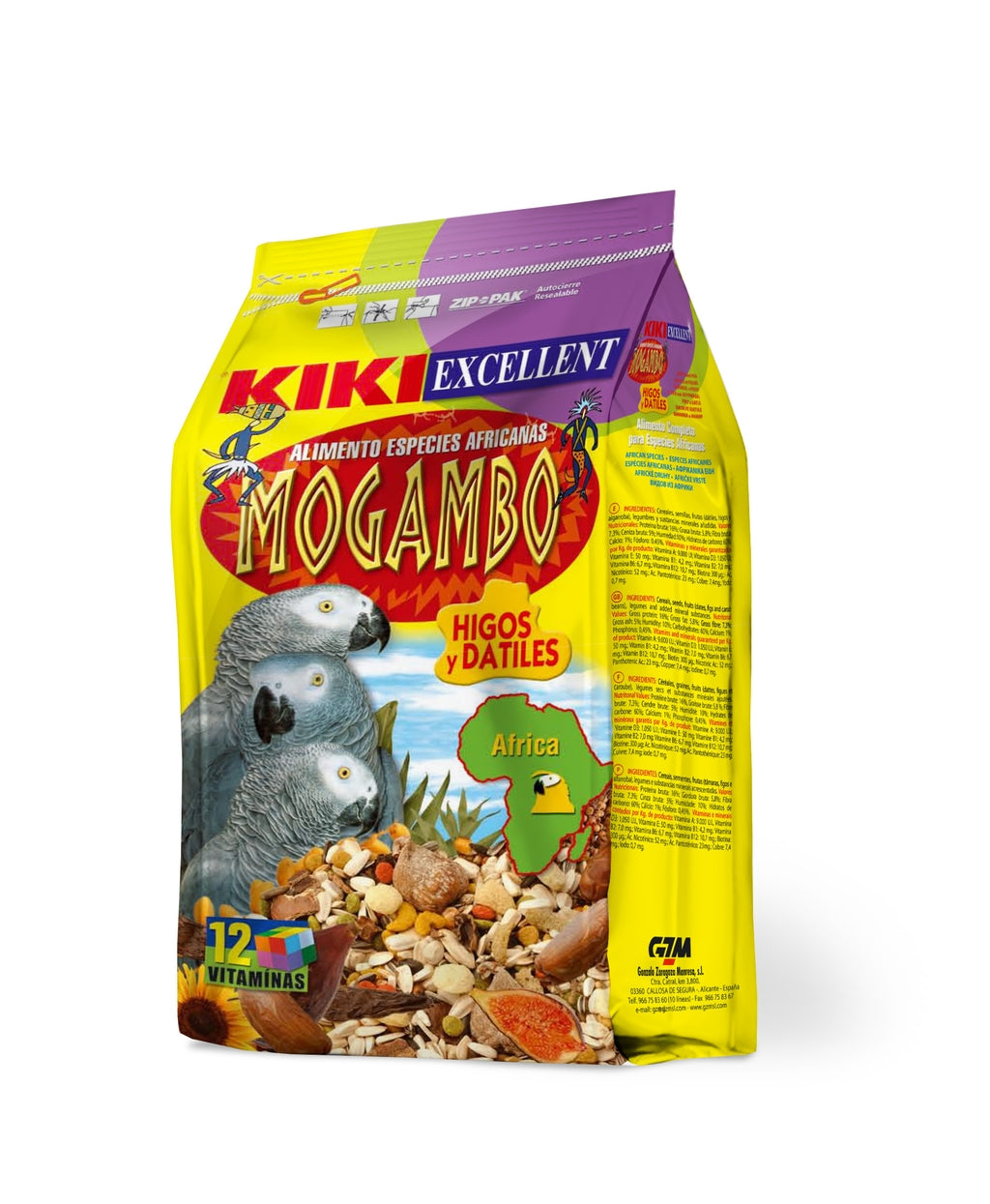 especies Africanas 800gr