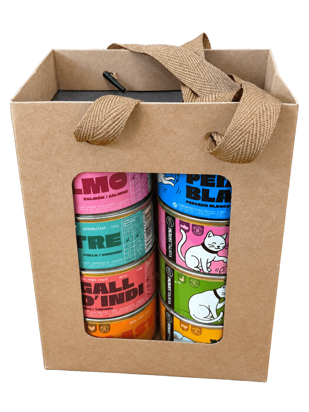 Animal Sapiens pack 7+1 latas para gatos