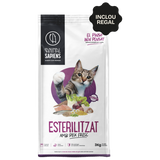 Animal Sapiens Esterilizado con pescado pienso para gatos
