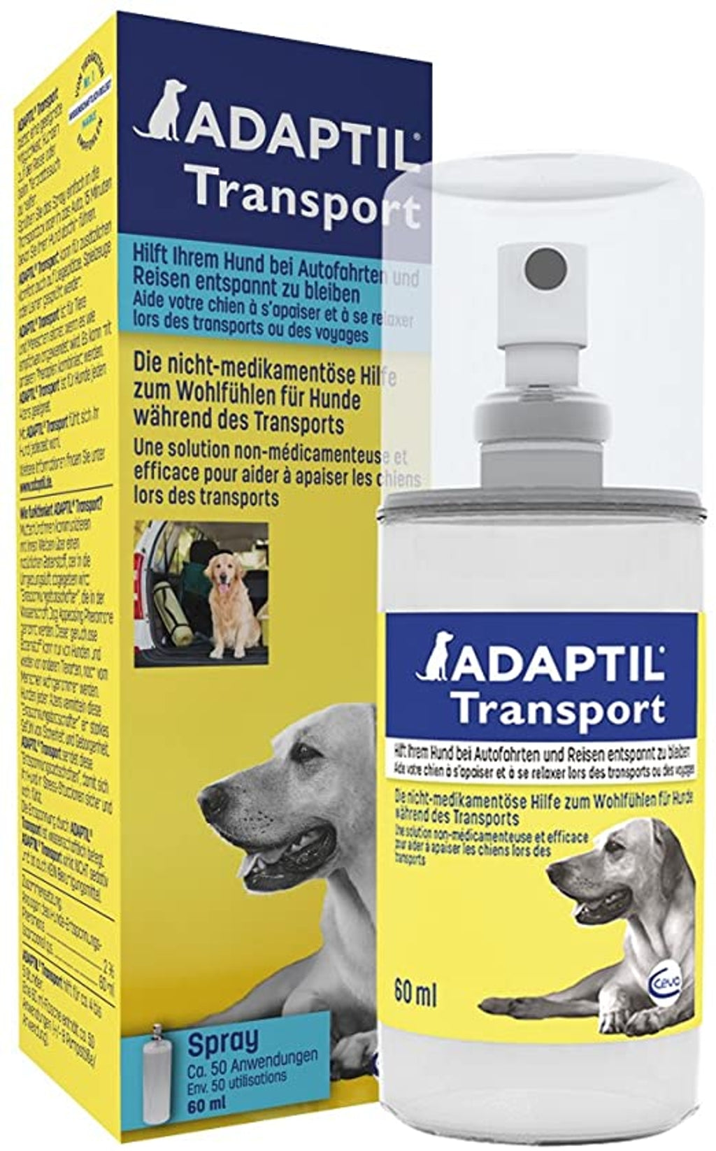 Adaptil transporte esprai 60 ml Imatge principal del producte