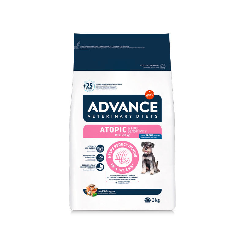 Advance Atopic Mini amb truita pinso per a gossos