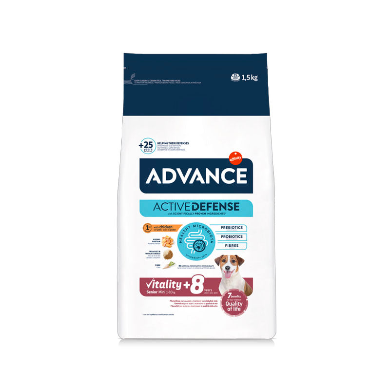 Advance Senior 8+ Mini pienso para perros