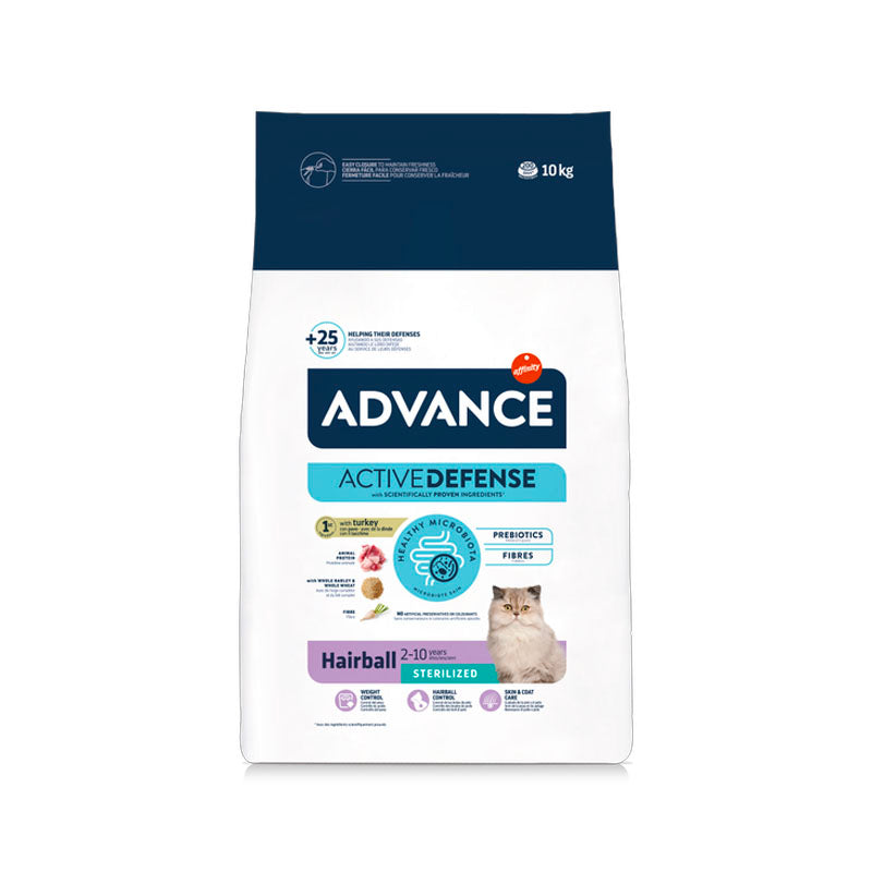 Advance Hairball Sterilised pienso para gatos Imagen principal del producto
