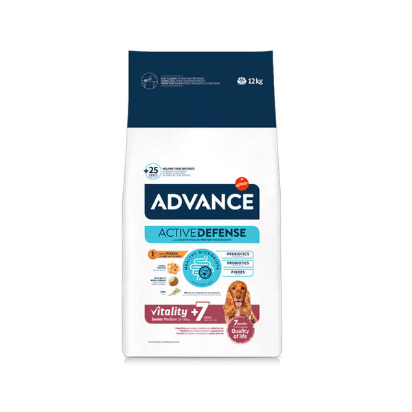 Advance Sènior 7+ Medium pinso per a gossos