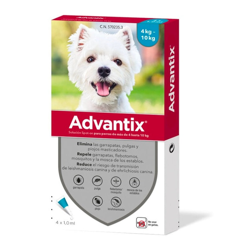 Advantix (4-10kg) 4 pipetas