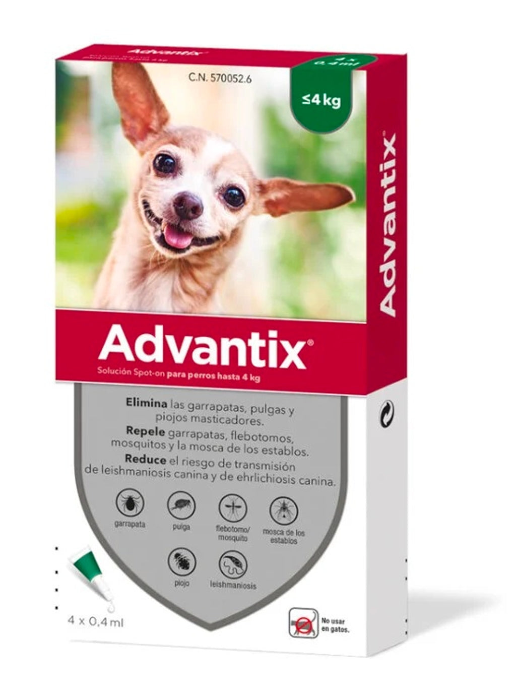Advantix  (1,5-4kg) 4 pipetas