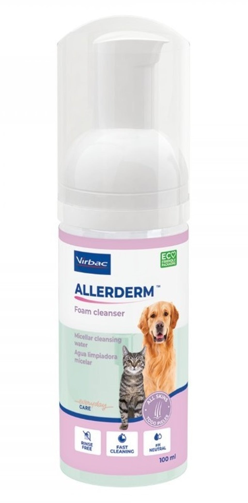 Allerderm foan cleanser 100ml