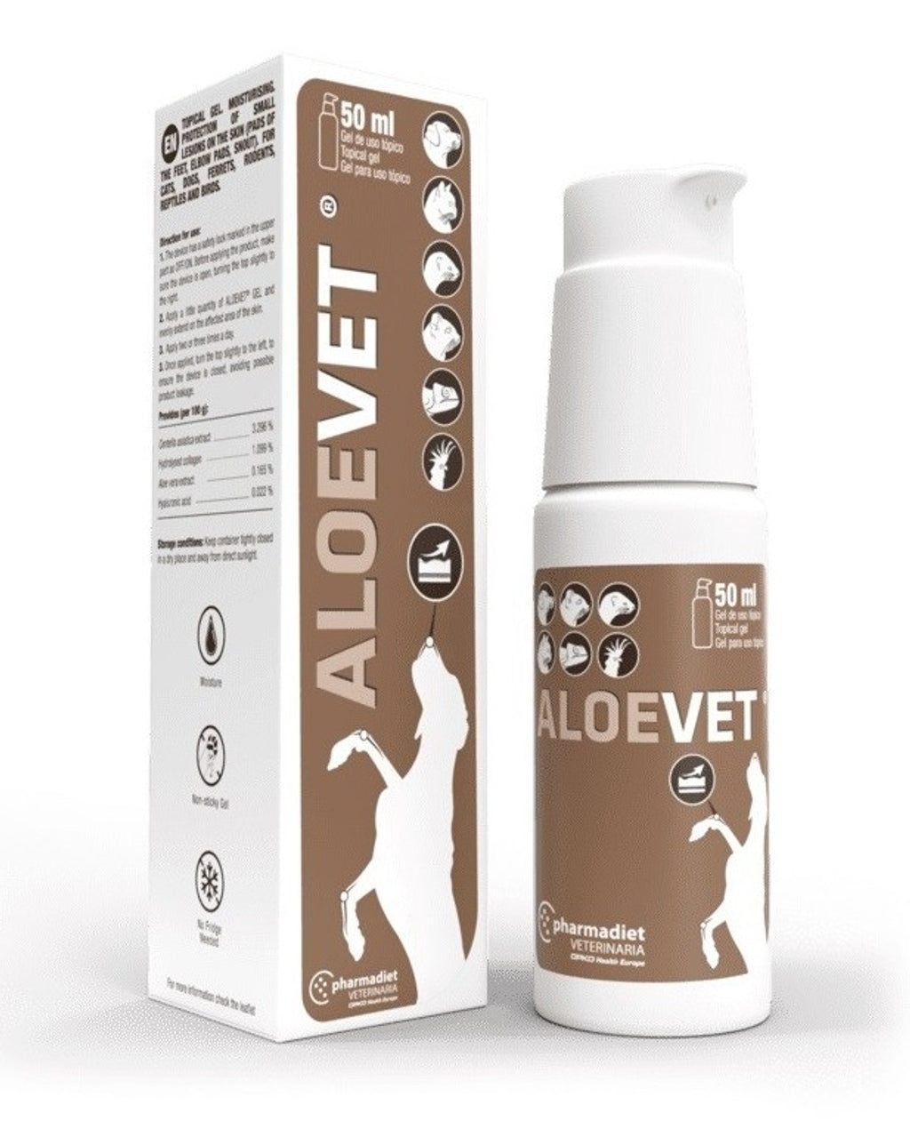 Aloe veto gel tópico 50ml