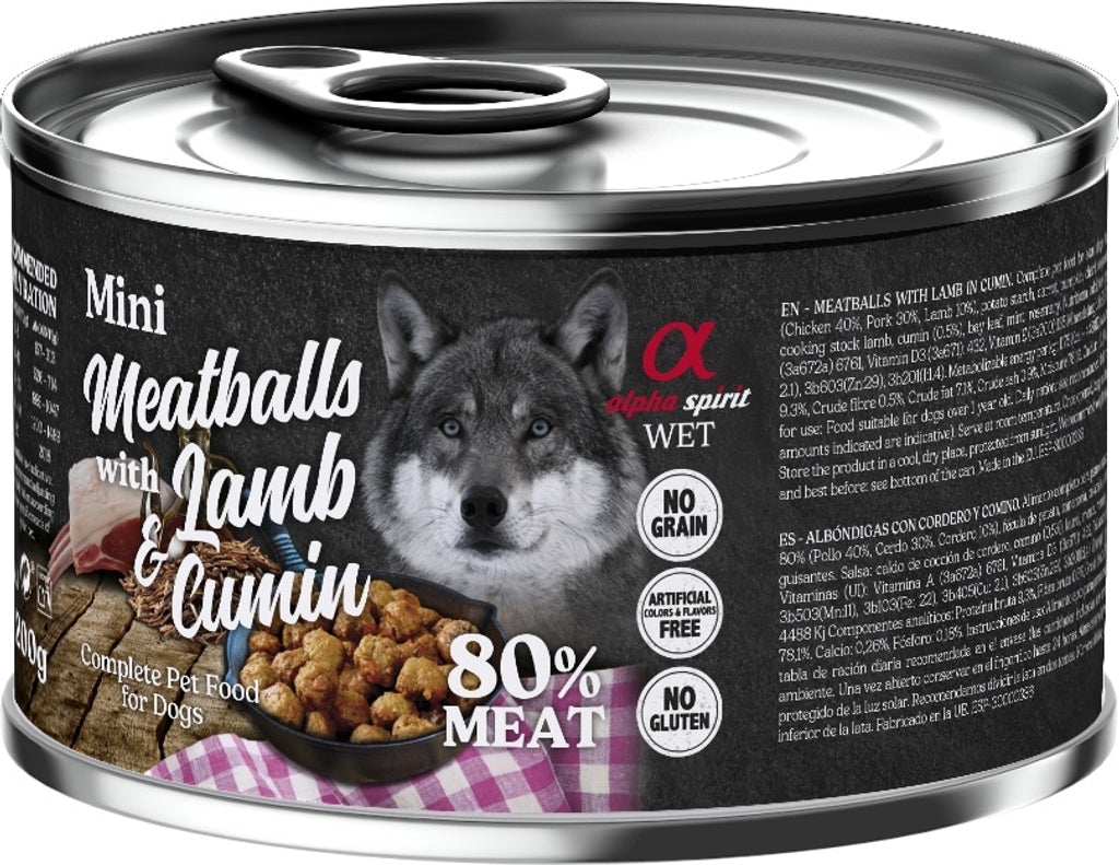 albondigas mini de cordero y comino 200g