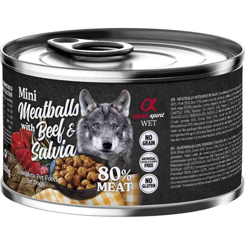 albondigas mini de buey y salvia 200g