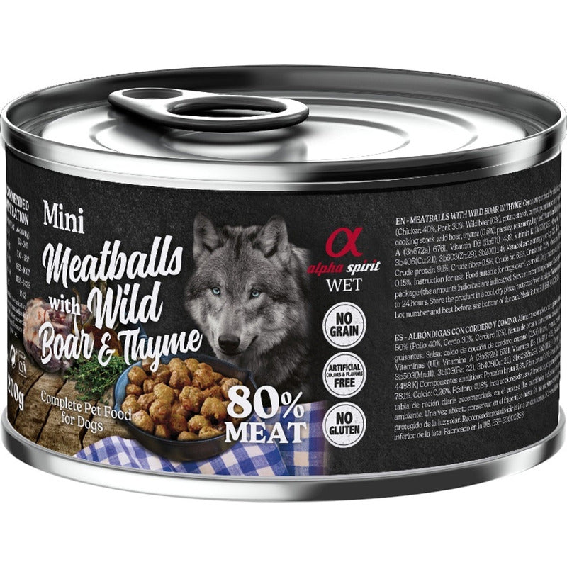 albondigas mini de jabali y tomillo 200g Imagen principal del producto