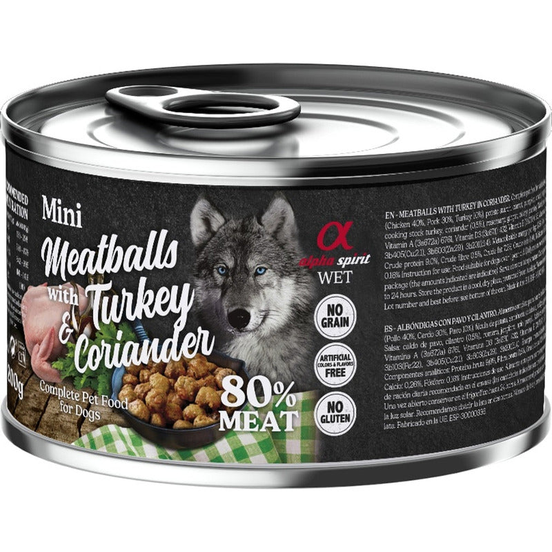 albondigas mini de pavo y cilantro 200g