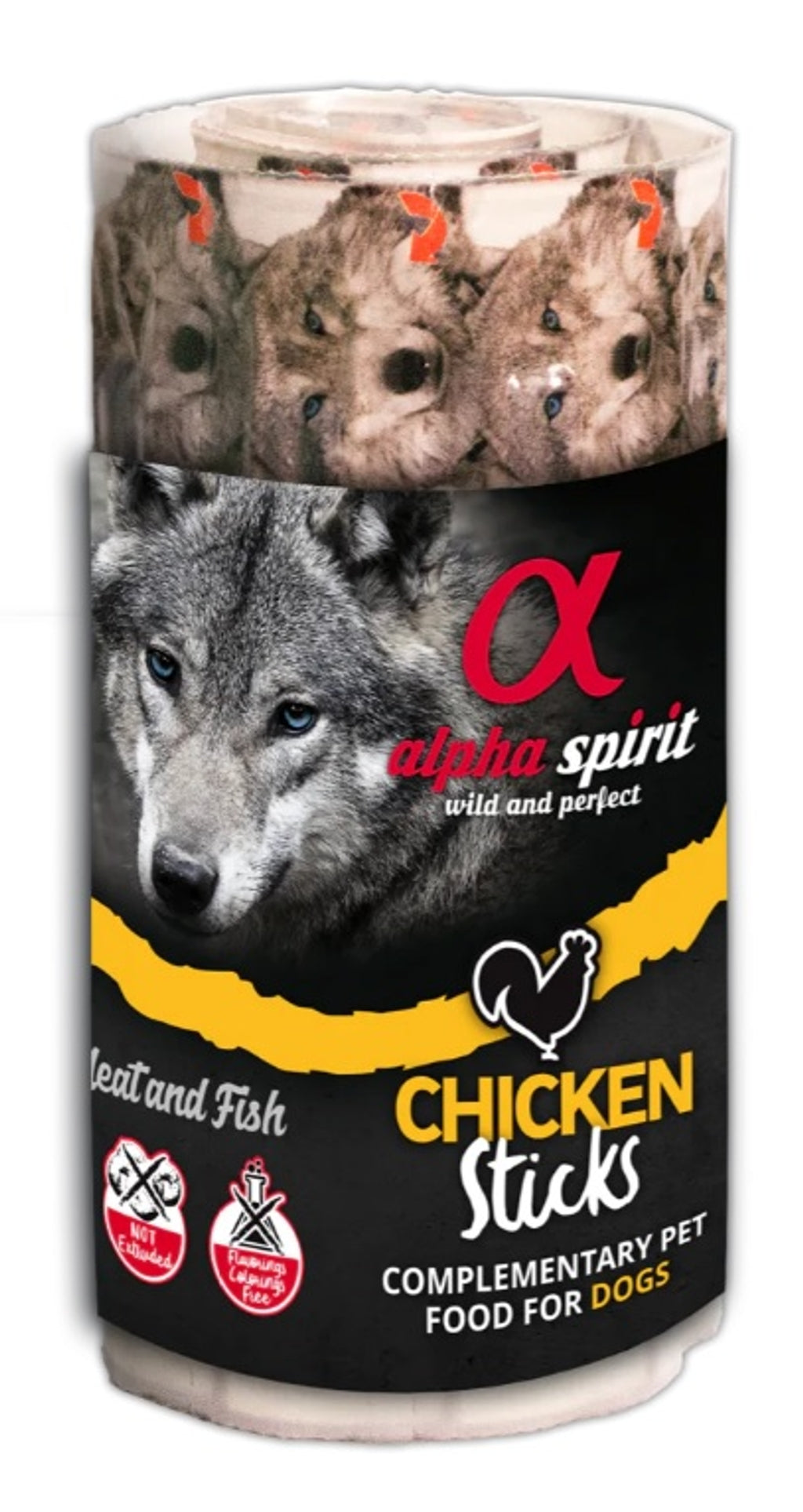 Alpha Spirit Barretes de pollastre per a gossos Imatge secundària del producte