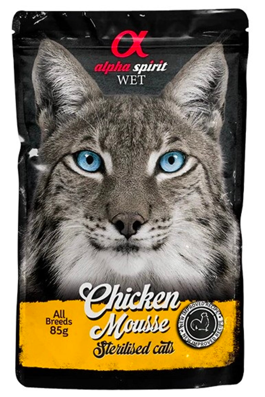 gato pouch mousse de pollo esterilizado 85g